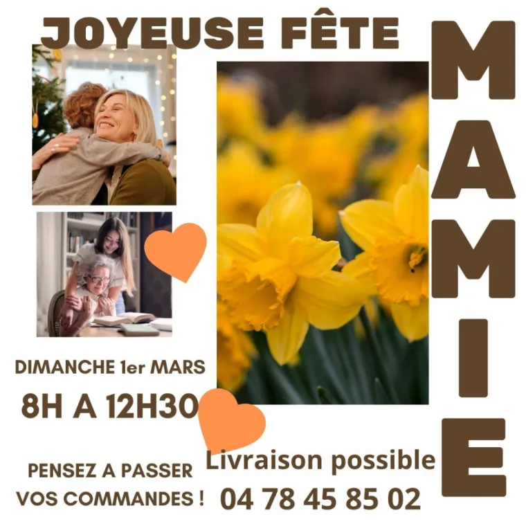 1er mars fête des grands-mères