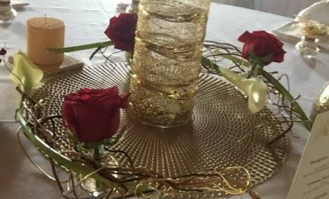 Idée décoration de table, Vaugneray, Alloin Fleurs
